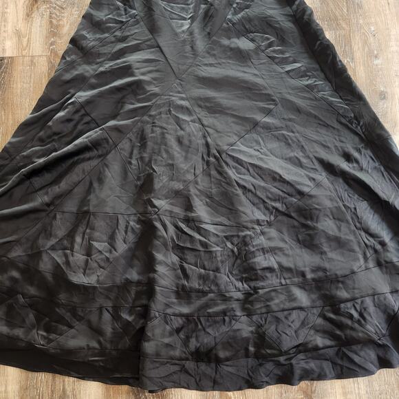 Retrofete Black Maxi Dress Sleeveless Size Patchwork Size Small? - Picture 4 of 9